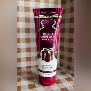 NEW B&BW Bright Christmas Morning 8 oz body cream with skin benefits
